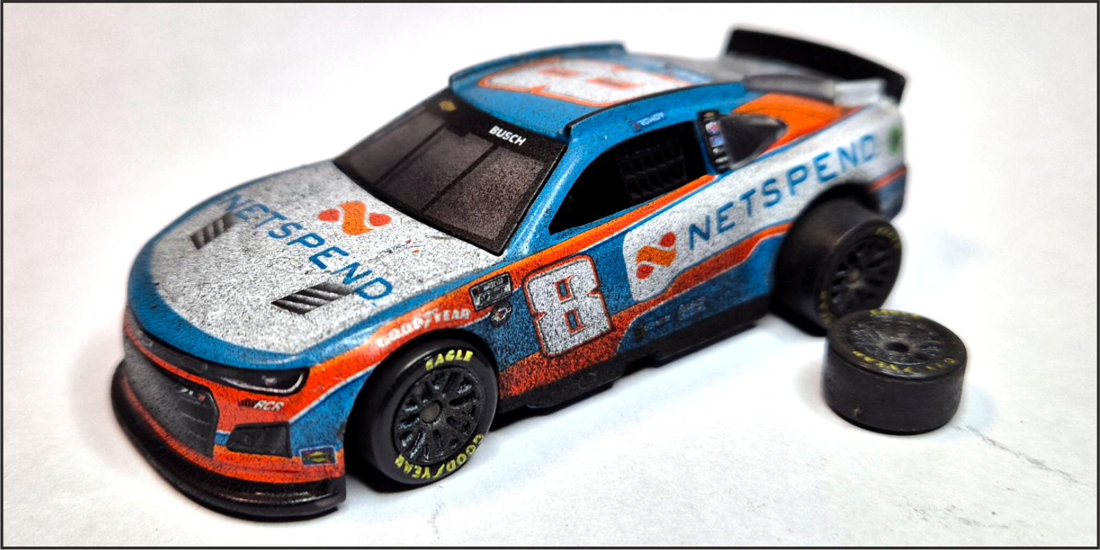 Lionel Racing - Kyle Busch #8 Netspend 2023 Camaro XL1 after endurance run