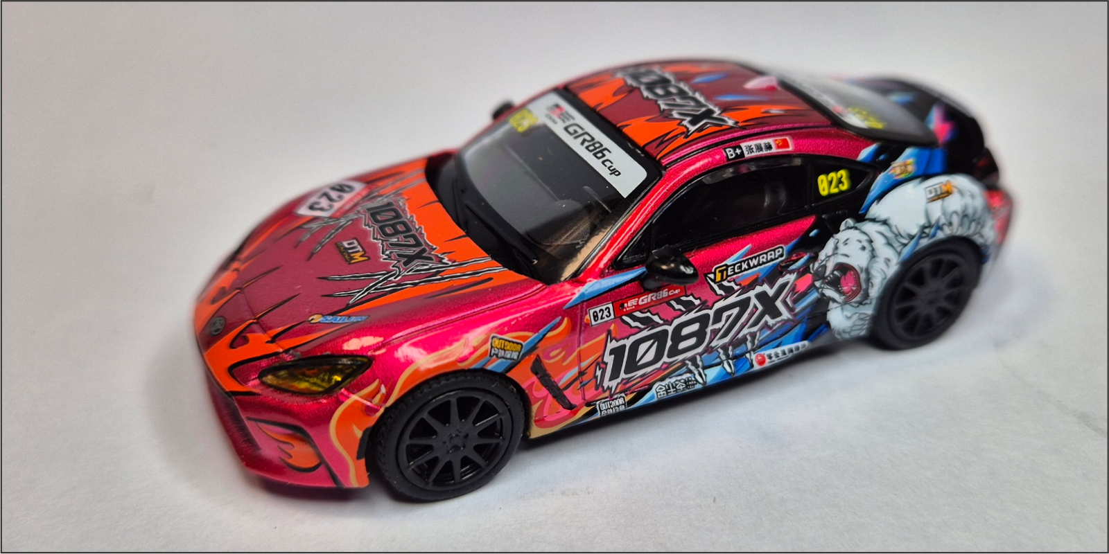 Pop Race - Toyota Gazoo Racing GR86 - 1087X before endurance run