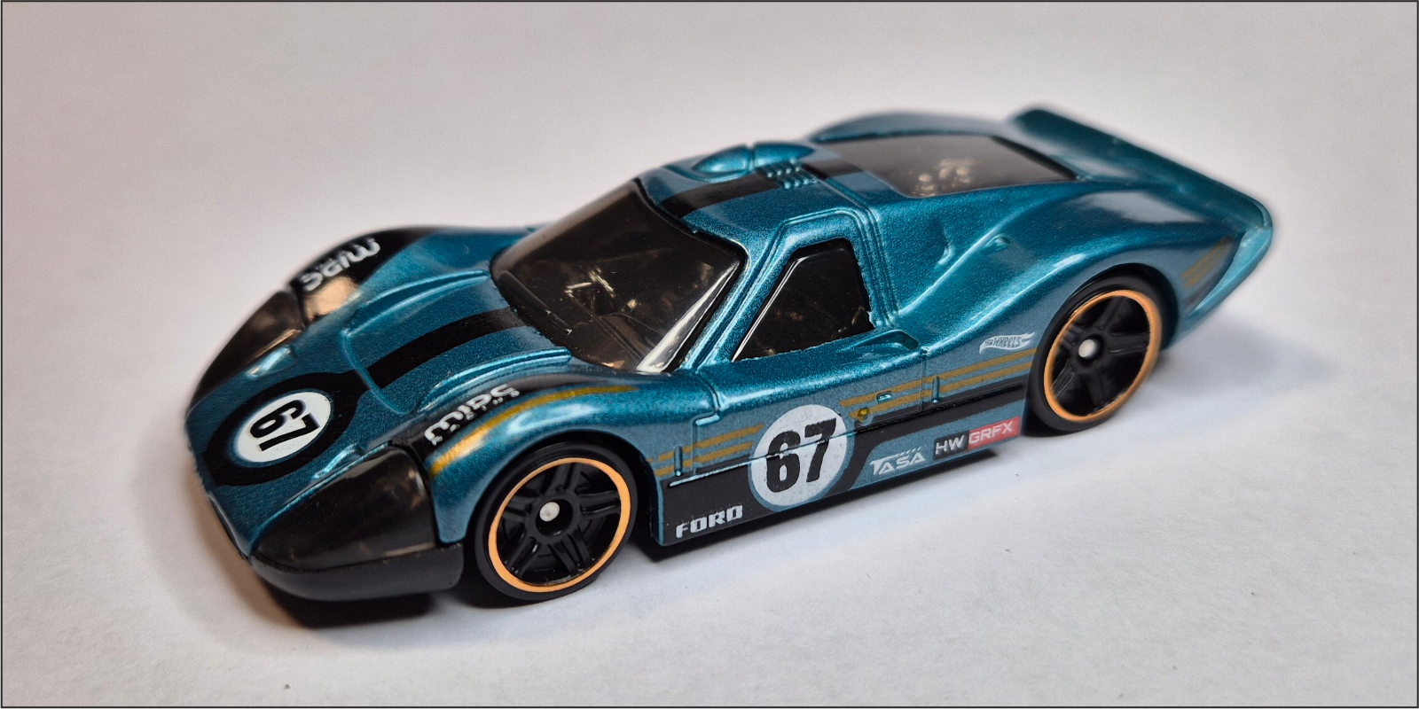 Hot Wheels - Mainline Ford GT40 Mk4 before endurance run
