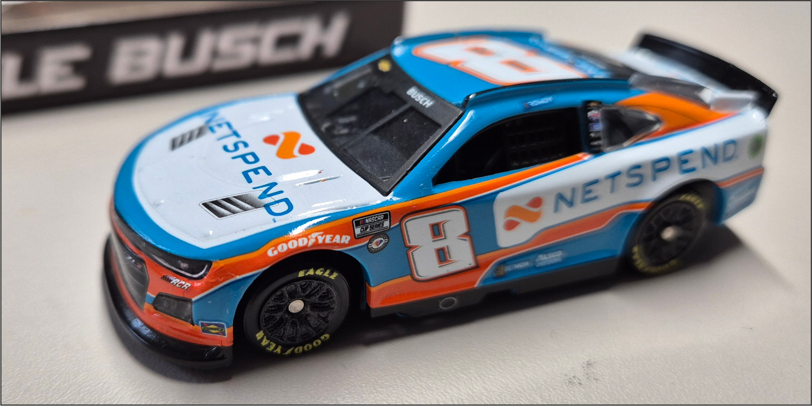 Lionel Racing - Kyle Busch #8 Netspend 2023 Camaro XL1 before endurance run