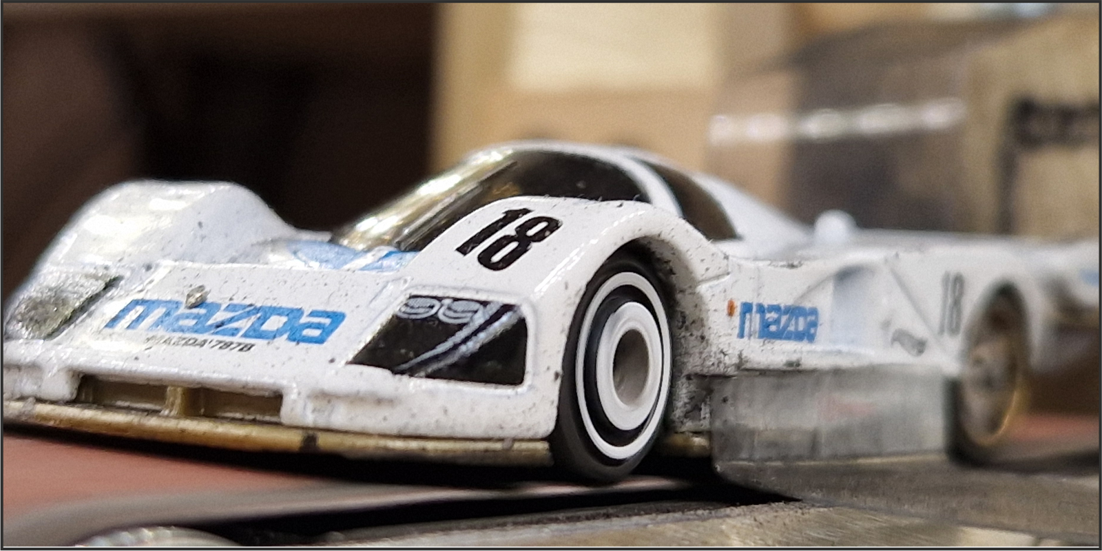 Hot Wheels - Mainline - Mazda 787B - "Manny" during endurance run